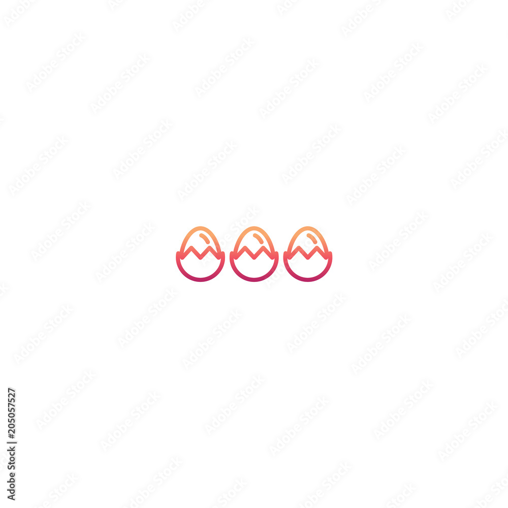 Minimal eggs icon Minimal eggs icon