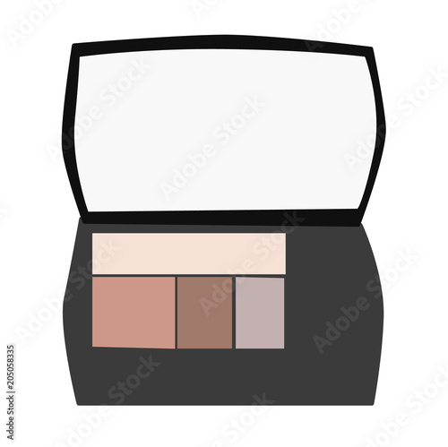 vector, isolated, eyeshadow