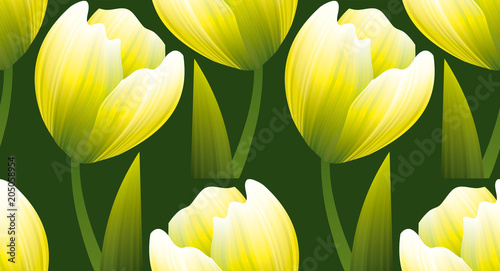 yellow and green realistic ...