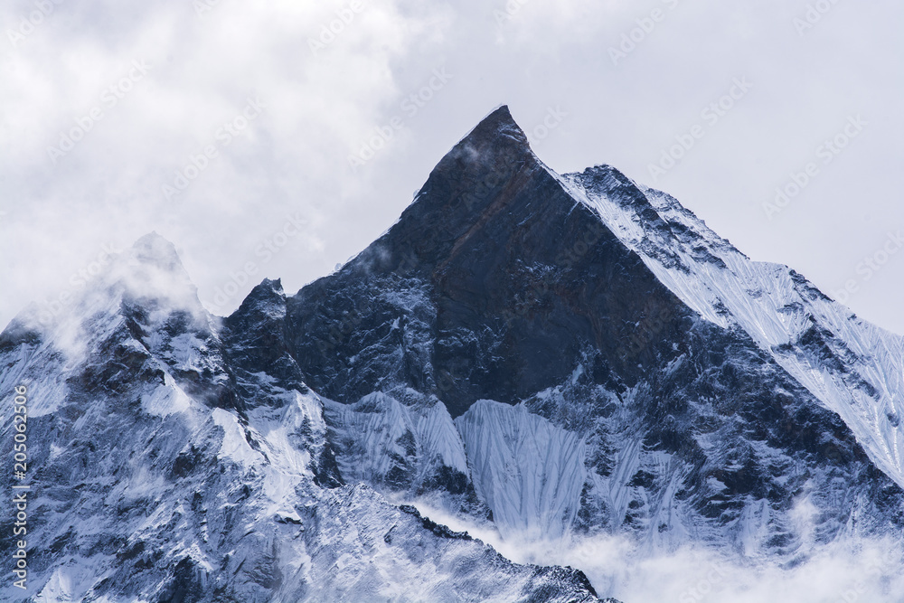 Mountain peak in Nepal