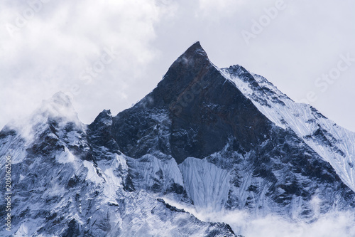 Mountain peak in Nepal