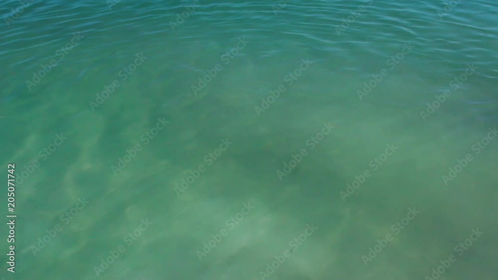 A bird's eye view of the ocean's waters. A bird's eye view of the ocean's waters.