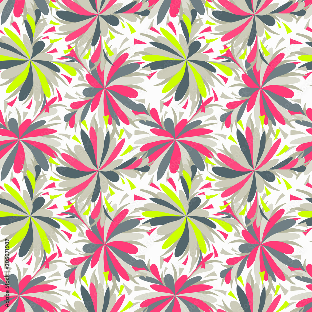 bright colored seamless abstract pattern for your design quality illustration