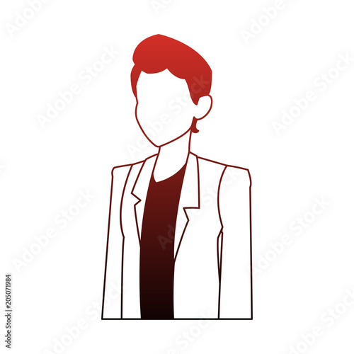 Wallpaper Mural Young man cartoon with casual clothes vector illustration graphic design Torontodigital.ca
