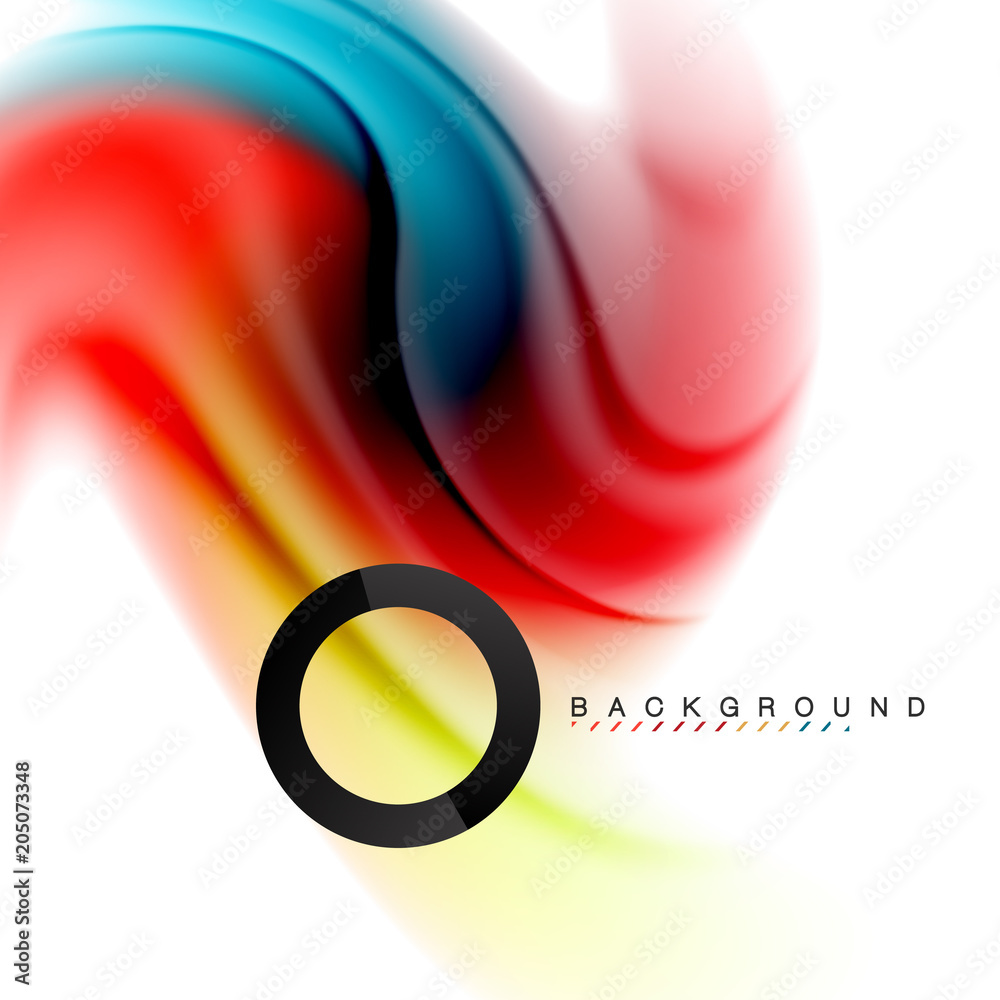 Swirl fluid flowing colors motion effect, holographic abstract background Swirl fluid flowing colors motion effect, holographic abstract background
