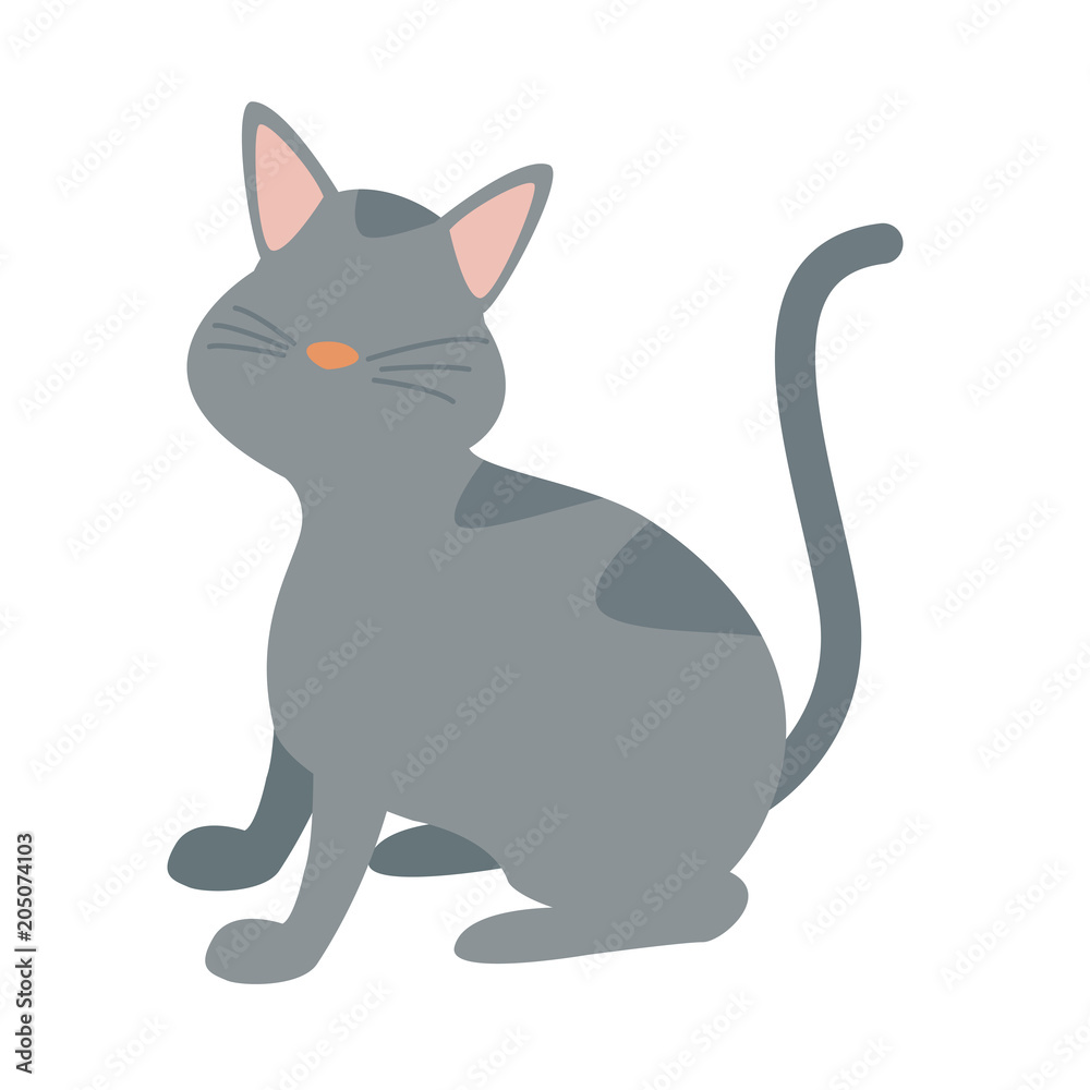 Cute cat cartoon vector illustration graphic design Cute cat cartoon vector illustration graphic design