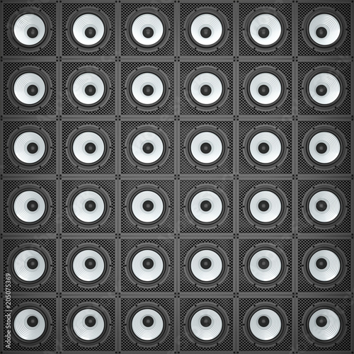 Fotografie Background is of the same speakers