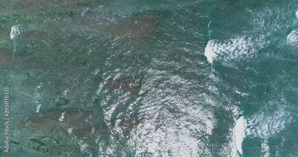 Aerial view of Ocean waves Aerial view of Ocean waves