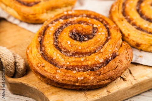 Traditional cinnamon rolls