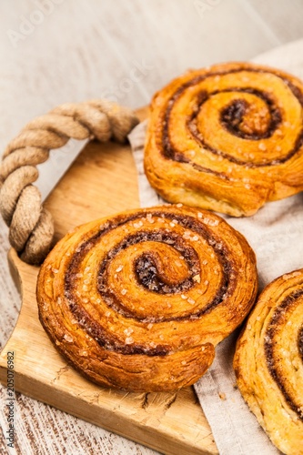 Traditional cinnamon rolls