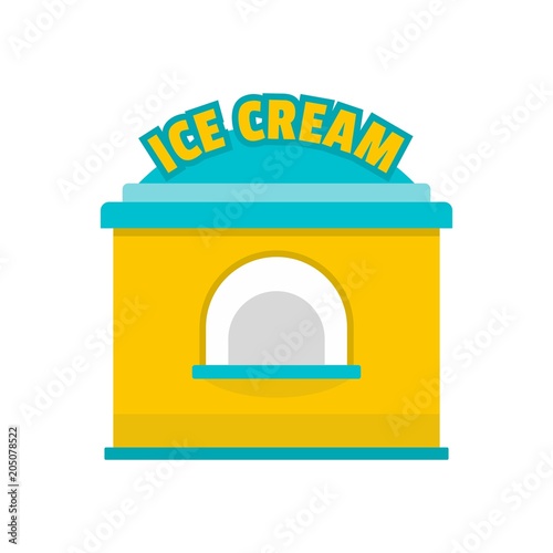 Ice creme trade icon. Flat illustration of ice creme trade vector icon for web.
