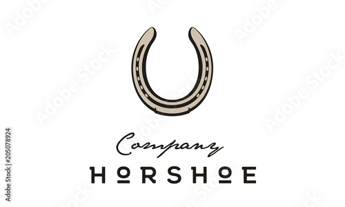 Shoe Horse Stable for Country Western Cowboy Ranch logo design inspiration