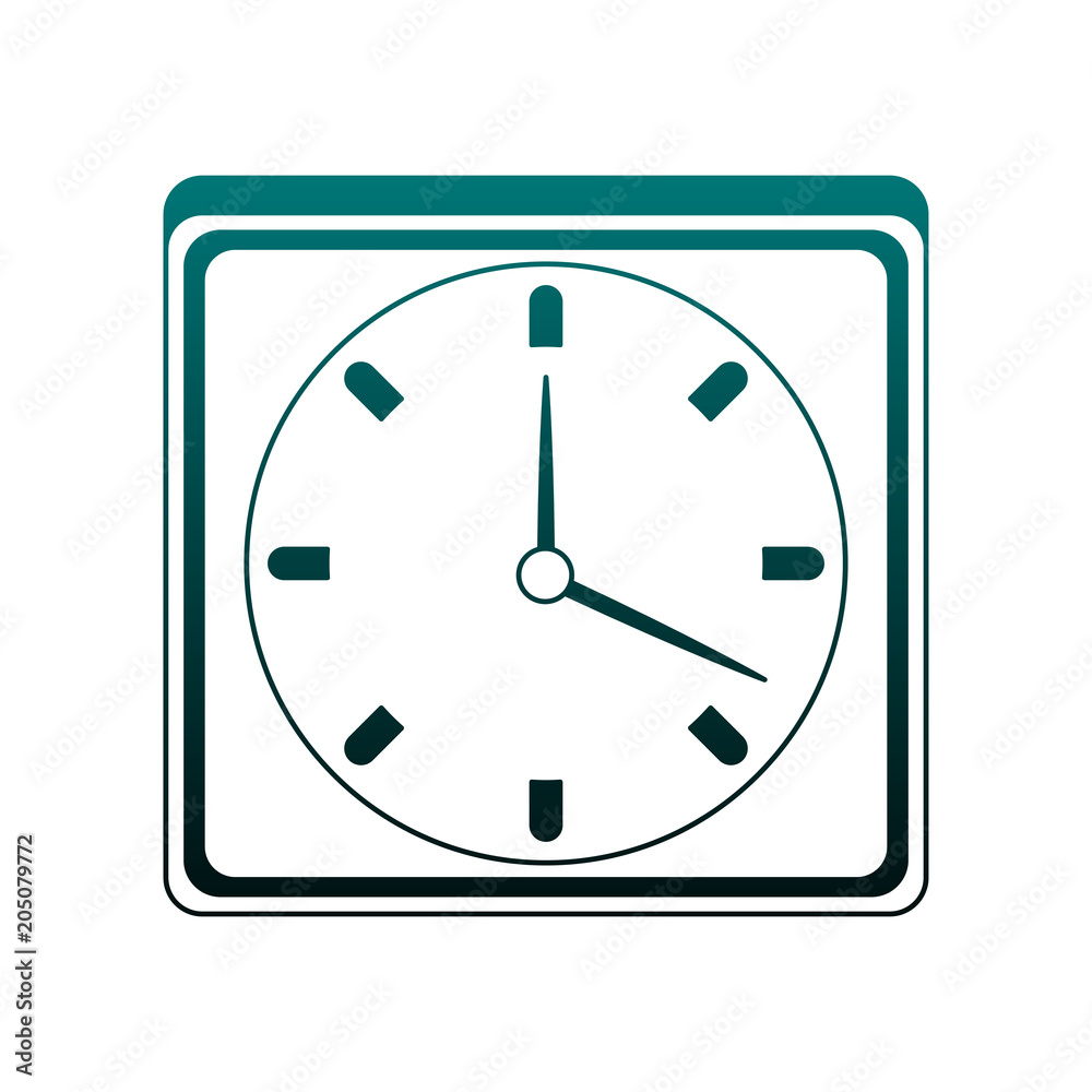 Wall clock symbol vector illustration graphic design Wall clock symbol vector illustration graphic design