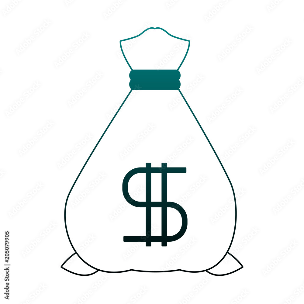 Money bag symbol vector illustration graphic design Money bag symbol vector illustration graphic design