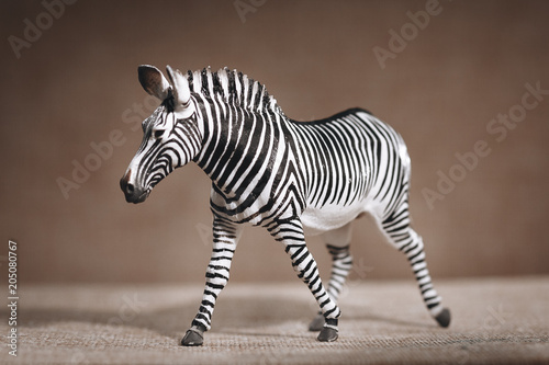 luxury baby rubber Zebra toy for animal collection.