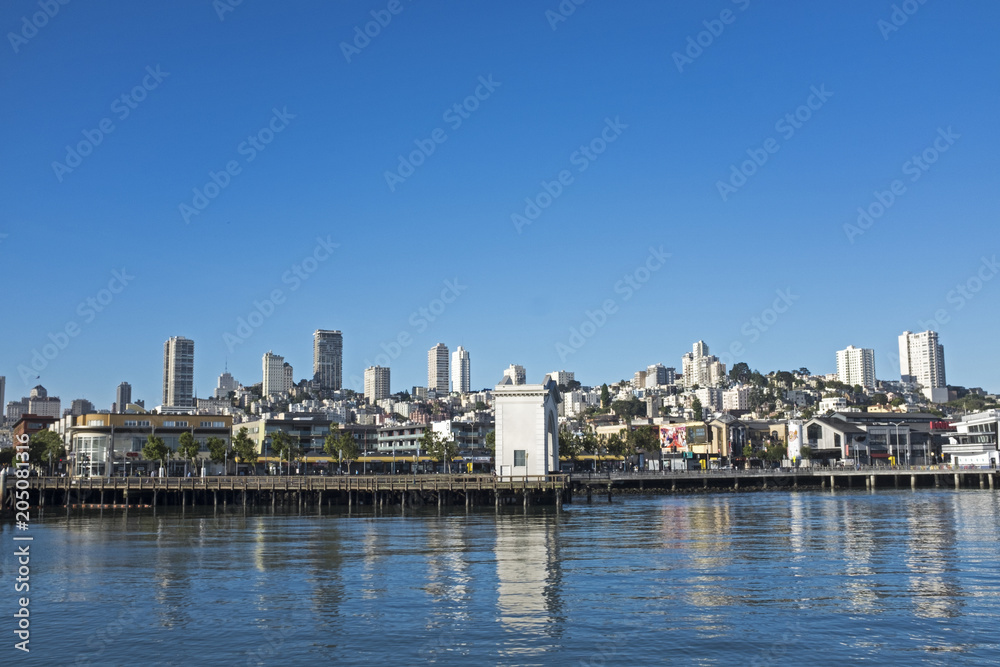 Obraz premium a view of San Francisco 