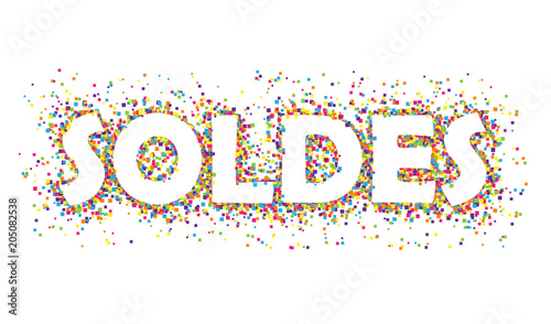 Bannière "SOLDES" 