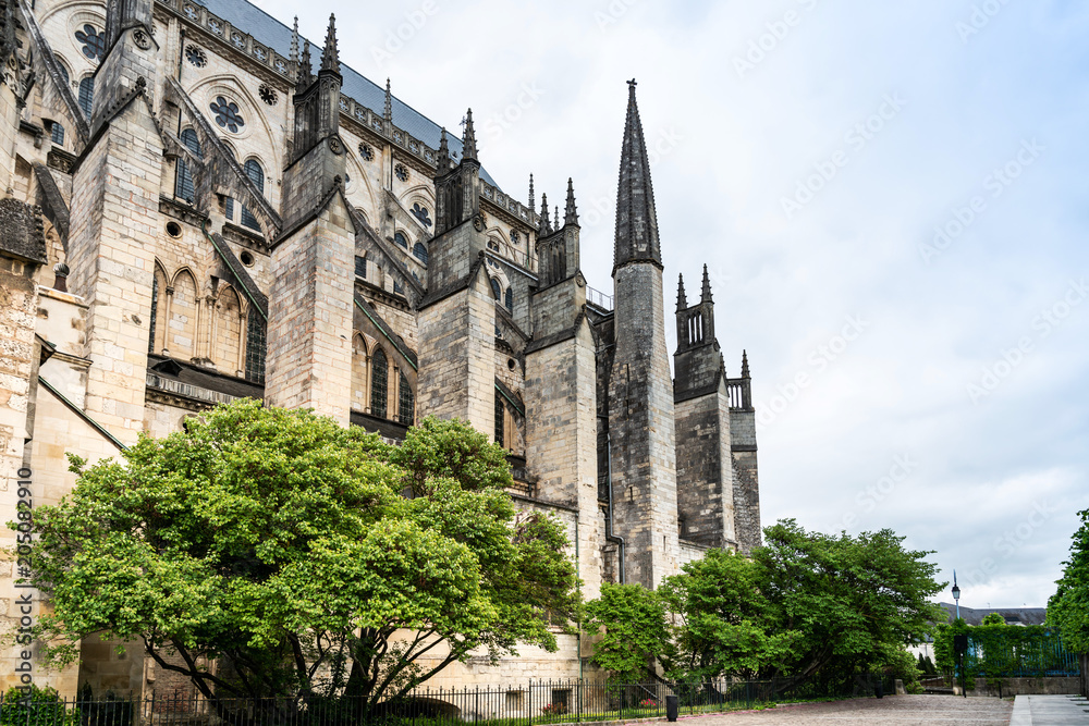 Bourges Cathedral in Bourges, France Bourges Cathedral in Bourges, France