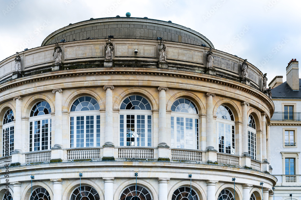 Fototapeta premium Rennes Opera in Rennes, France
