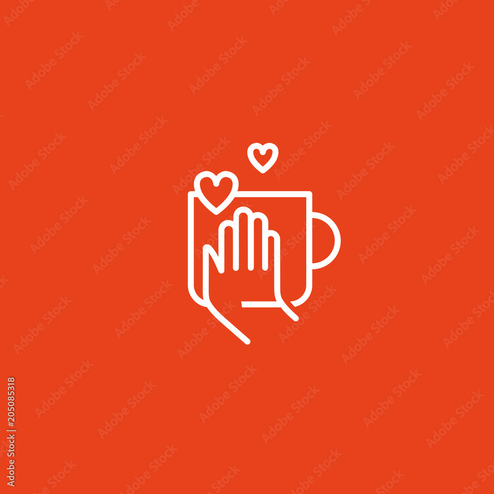 Vector stock logo, abstract cafe, cafeteria and bistro vector template. Vector stock logo, abstract cafe, cafeteria and bistro vector template.