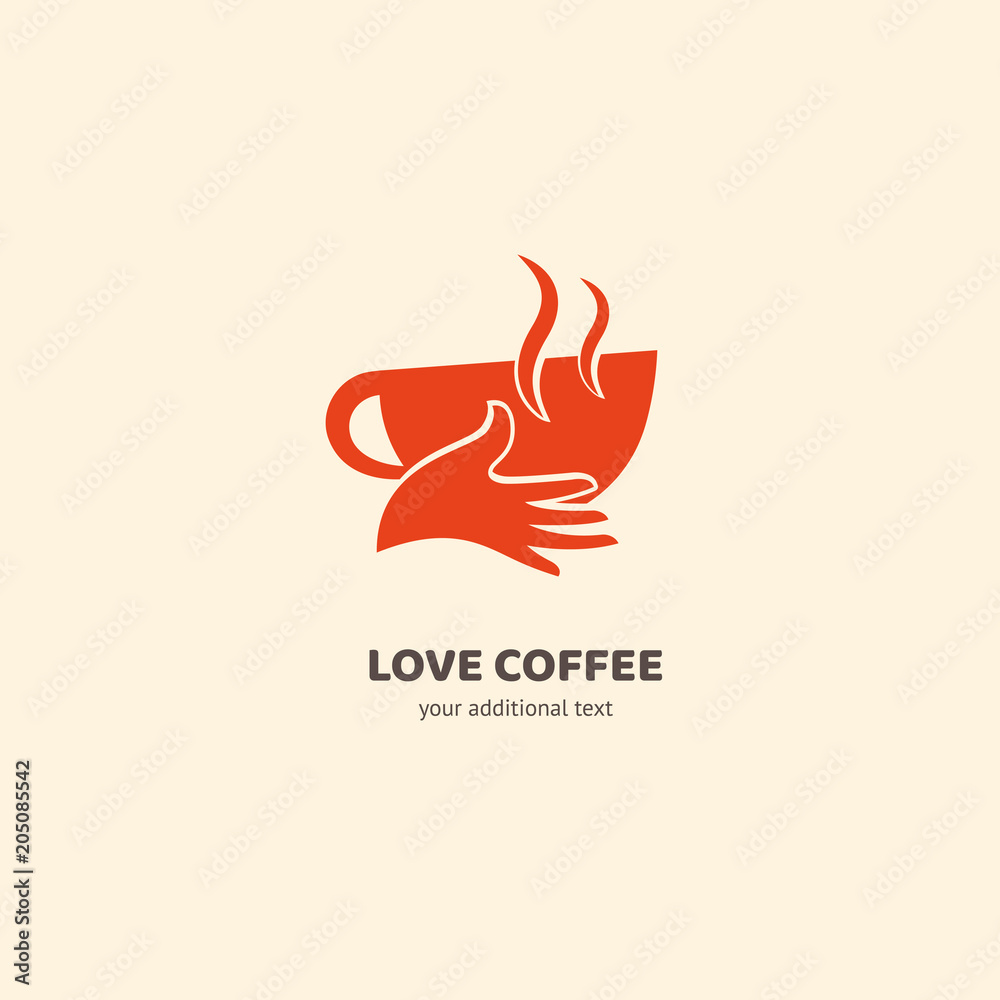 Vector stock logo, abstract cafe, cafeteria and bistro vector template. Vector stock logo, abstract cafe, cafeteria and bistro vector template.
