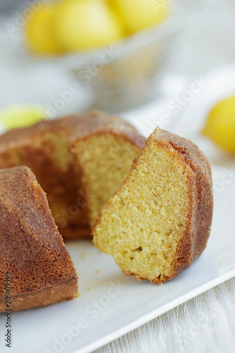 Cupcake on a sponge cake 