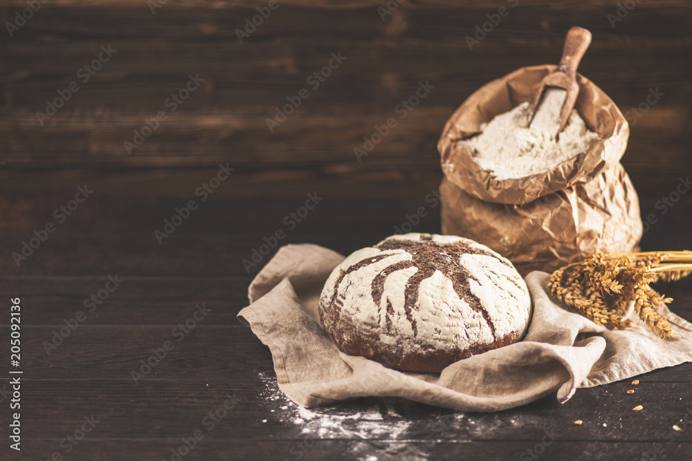 Fototapeta premium Bag of flour