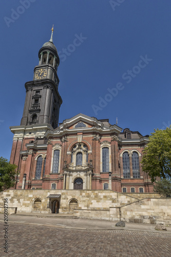 Sankt-Michaelis-Kirche, genannt Michel, Hauptkirche in Hamburg
