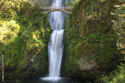 Multnomah Falls, Columbia River Gorge National Scenic Area, Oregon photo