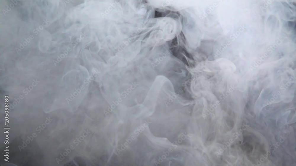 Beautiful dense smoke puffs in slow motion Beautiful dense smoke puffs in slow motion