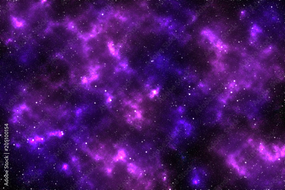 Large cluster of stars. Colorful nebula. Space abstract background Large cluster of stars. Colorful nebula. Space abstract background