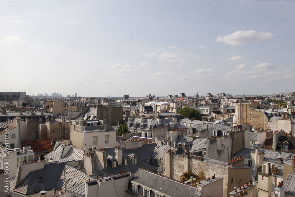Paysage urbain à Paris	