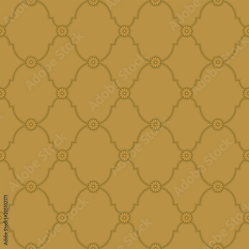 Gold fancy background pattern.  Classy texture in vector format