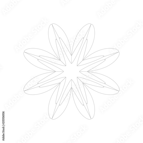 Einfaches Mandala