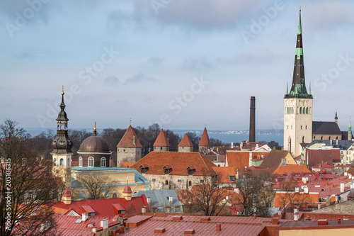 Tallinn, die Hauptstadt von Estland (Estonia)