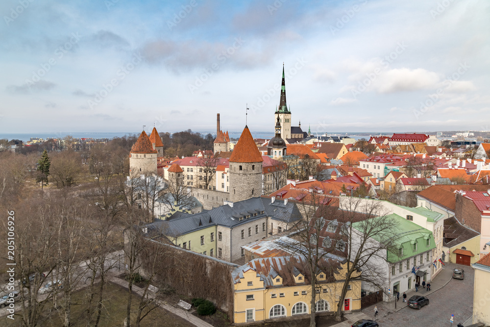 Tallinn, die Hauptstadt von Estland (Estonia)