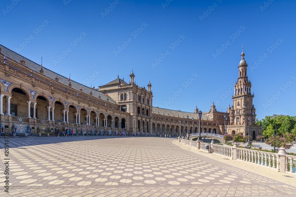 Plaza de España de  Sevilla, España