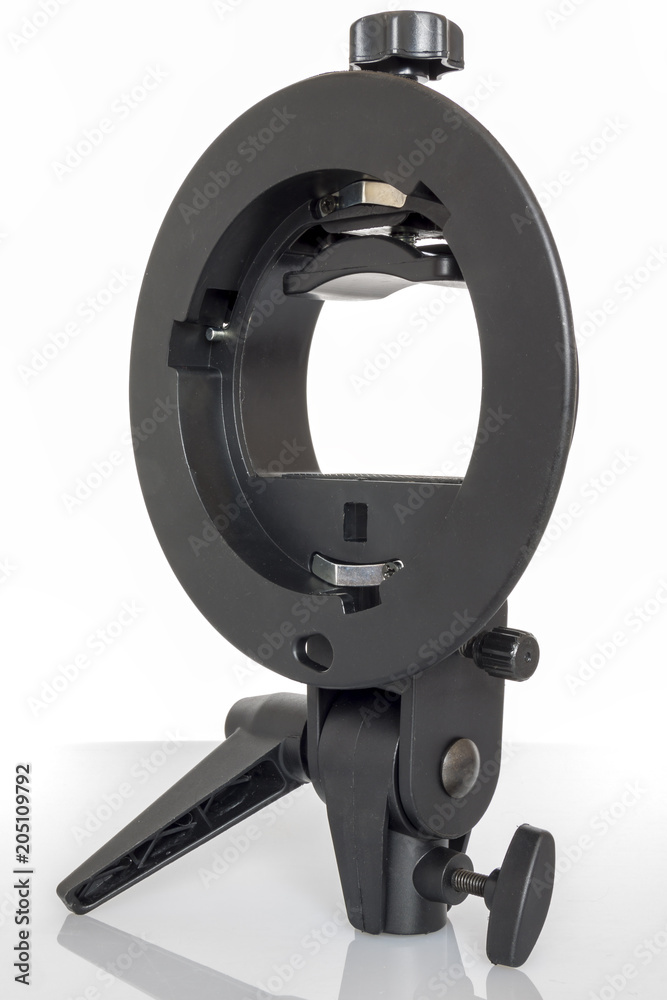 Mobile holder for portable photo flash Mobile holder for portable photo flash