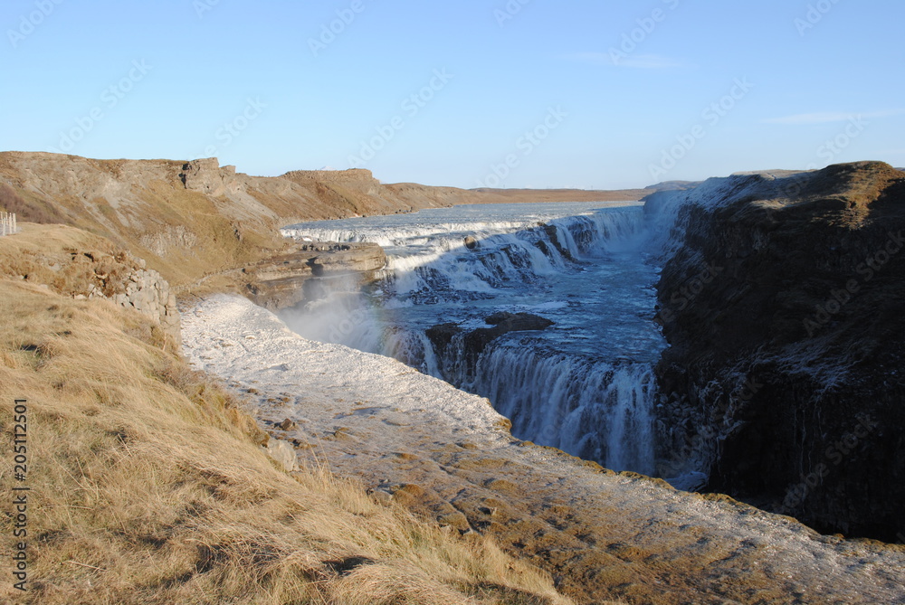 Gulfoss Waterfall