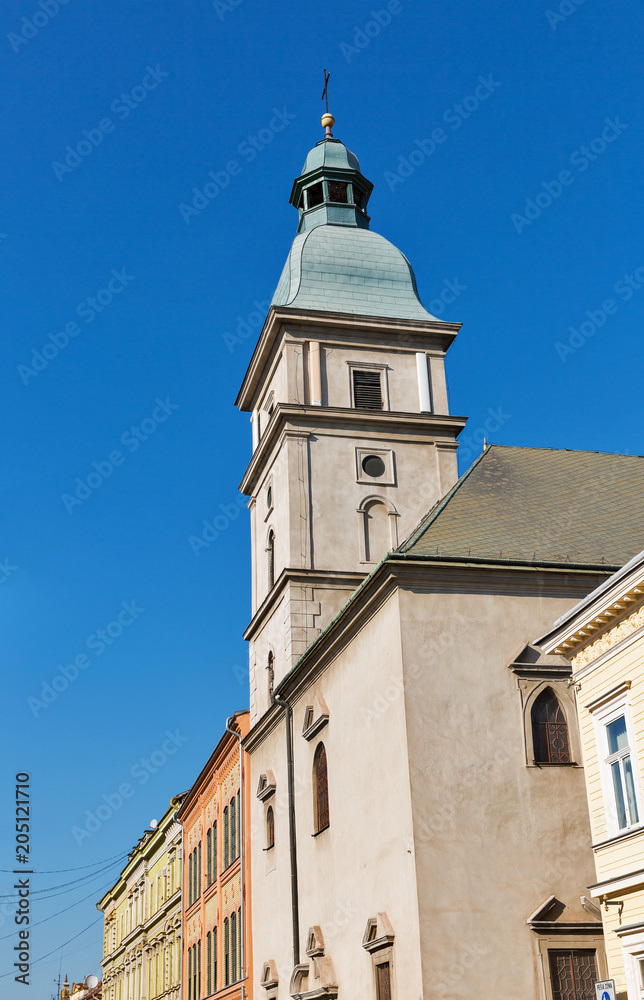 Church of St Michael Archangel in Kosice, Slovakia.