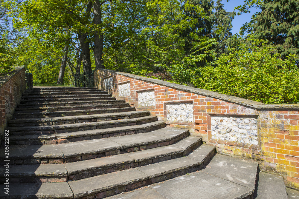 Colchester Castle Park in Essex