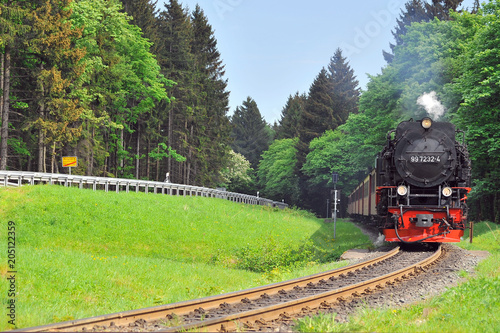 Einfahrt Brockenbahn in Drei Annen Hohne