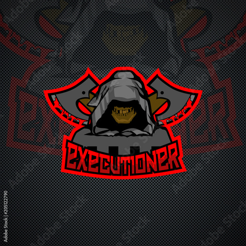 Executioner logo template.