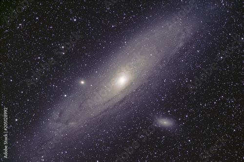 The Andromeda galaxy  M31