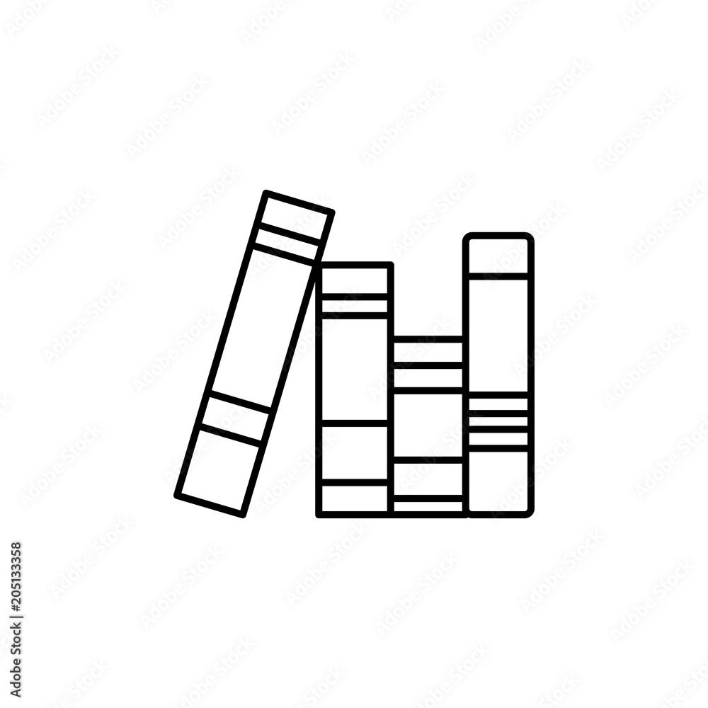 books icon. Element of web icon for mobile concept and web apps. books icon. Element of web icon for mobile concept and web apps.