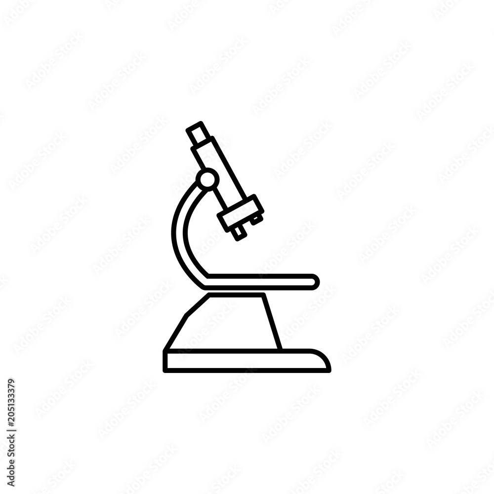 microscope icon. Element of web icon for mobile concept and web microscope icon. Element of web icon for mobile concept and web