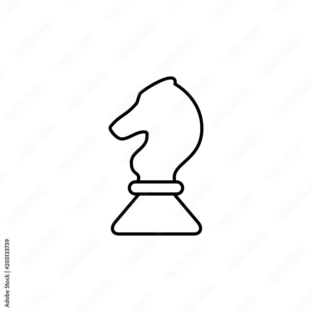 chess horse icon. Element of web icon for mobile concept and web chess horse icon. Element of web icon for mobile concept and web