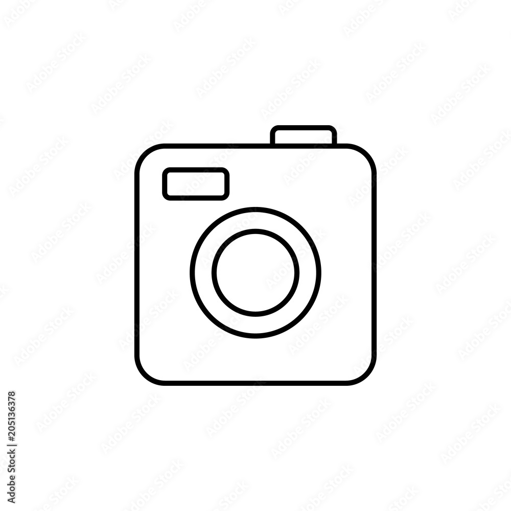 camera icon. Element of web icon for mobile concept and web apps camera icon. Element of web icon for mobile concept and web apps