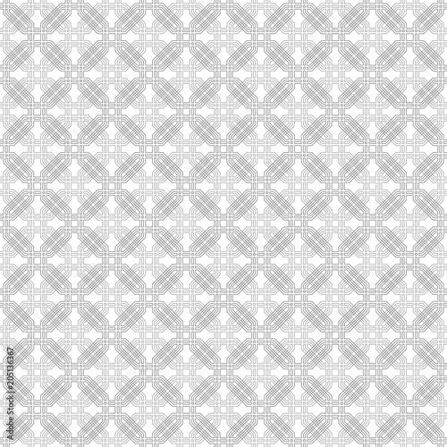 Geometric abstract vector octagonal light background. Geometric abstract ornament. Seamless modern pattern