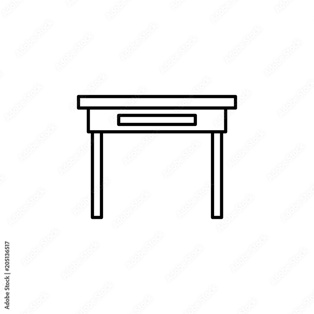 desk icon. Element of web icon for mobile concept and web apps. desk icon. Element of web icon for mobile concept and web apps.